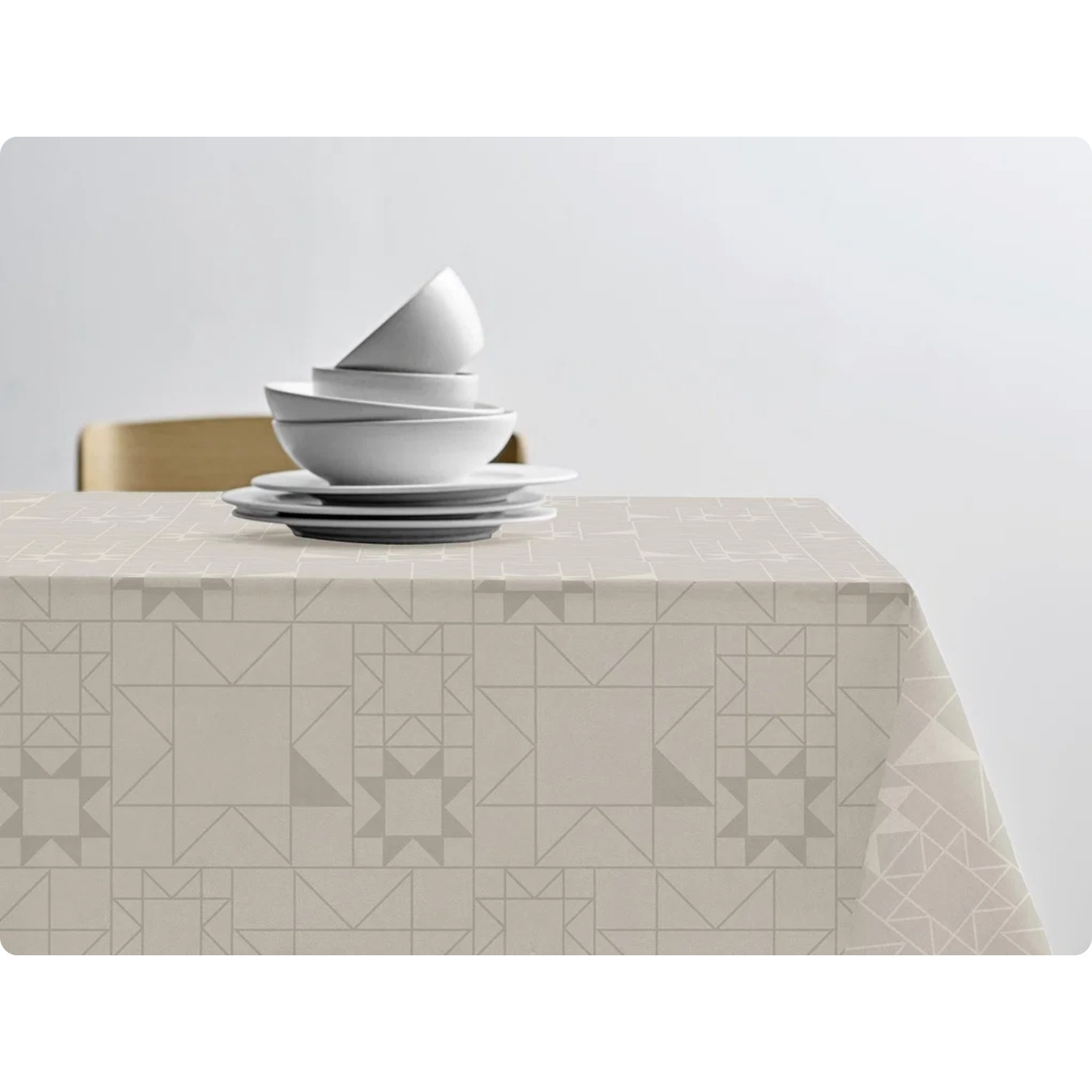 Södahl Dug 140 x 270 cm i beige, Star